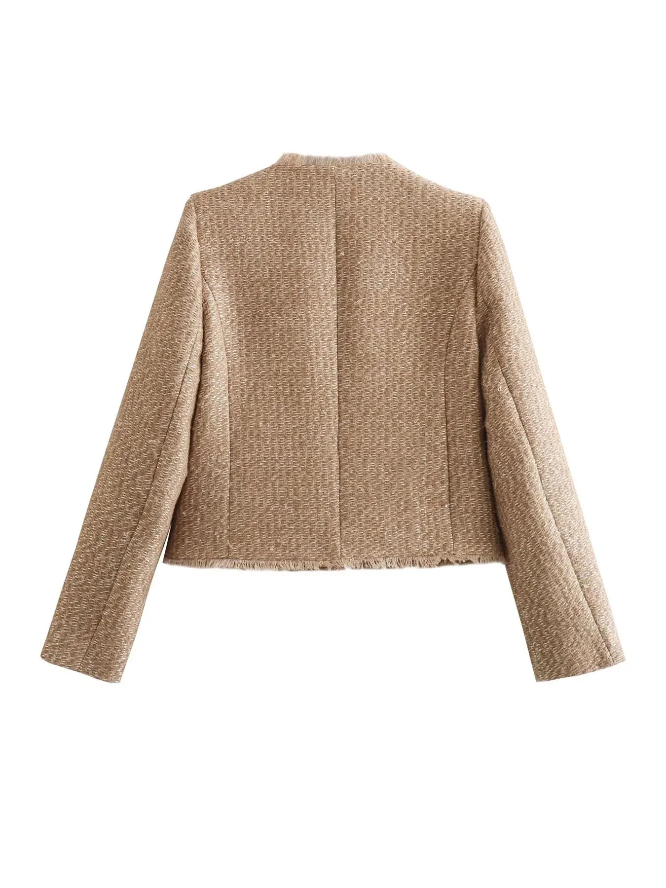 Sarah - cardigan i tweed