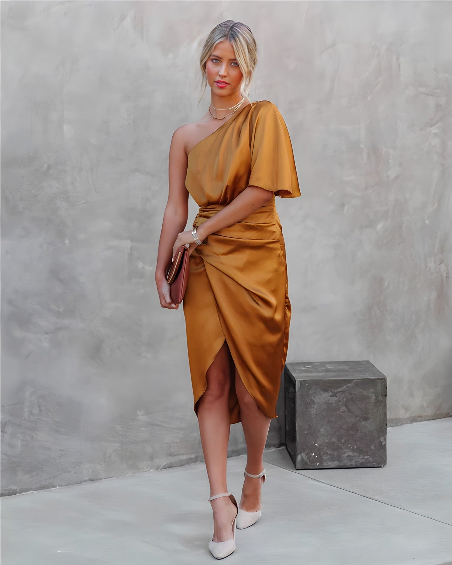 Valentina | Elegant aftenkjole i silke