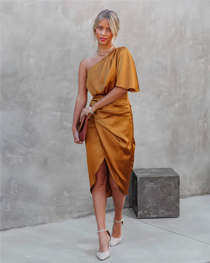 Valentina | Elegant aftenkjole i silke